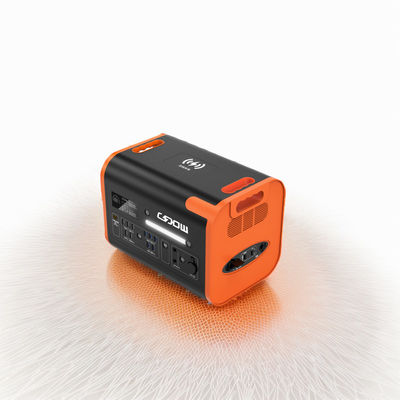 Điện lực di động ngoài trời 2000W Trạm điện di động với vật liệu vỏ loại C và UL94V