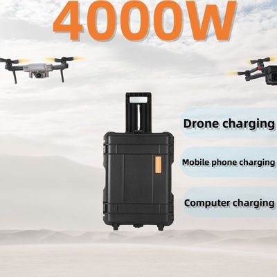 Trạm điện di động với công suất danh nghĩa 3840wh và sạc tấm pin mặt trời 4000W