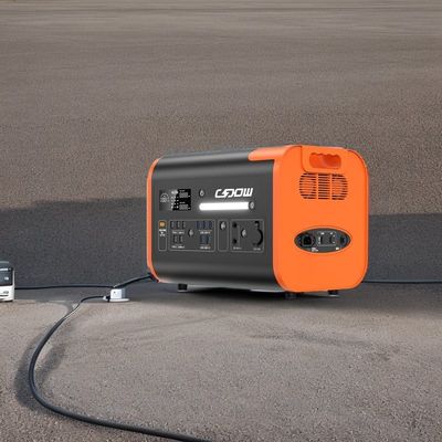 2048wh Nhà máy điện ngoài lưới 800W ABS PC Aluminium hợp kim Shell