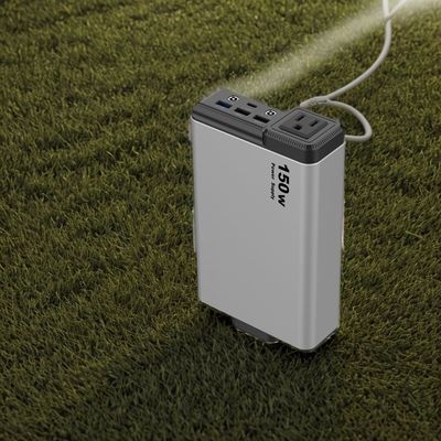 Nhà khẩn cấp Máy phát điện năng lượng mặt trời nhỏ gọn 150W Trạm điện lithium di động