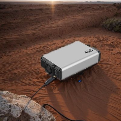 Nhà khẩn cấp Máy phát điện năng lượng mặt trời nhỏ gọn 150W Trạm điện lithium di động