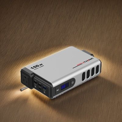 150W 110V 220V Nhà máy điện di động đầu ra AC cho dự phòng dự phòng khẩn cấp