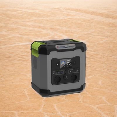 2000W 1680Wh LiFePO4 pin pin năng lượng mặt trời Lưu trữ máy phát điện cho ngoài trời SOS khẩn cấp