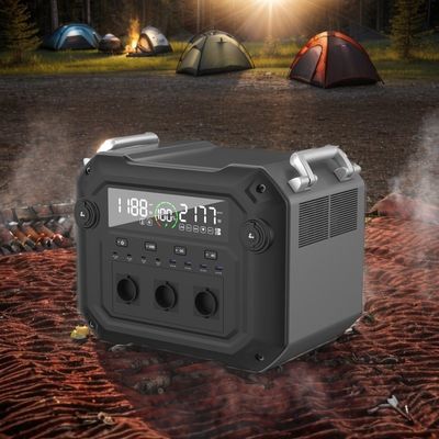 Un38.3/MSDS xác thực 2500W 2340wh Trạm điện di động cho giao thông đường bộ và đường biển