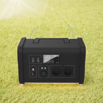700W AC Output dự trữ điện khẩn cấp đầu vào năng lượng mặt trời Lưu trữ năng lượng di động Trạm điện