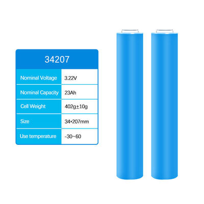 34207 3.2V pin Lithium Iron Phosphate 23Ah Vỏ nhôm hình trụ