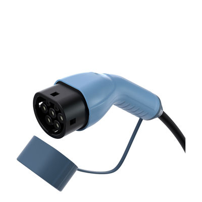 Trạm sạc EV di động màu xanh dương 3.5kw Bộ sạc EV di động cho sử dụng bên đường