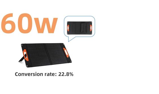 60W 100W 200W All Black Solar Module với Silicon đơn tinh thể