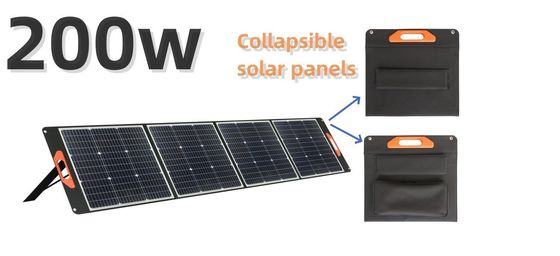 CE Monocrystalline Silicon Solar Panel 200W Cho Nhà máy điện di động