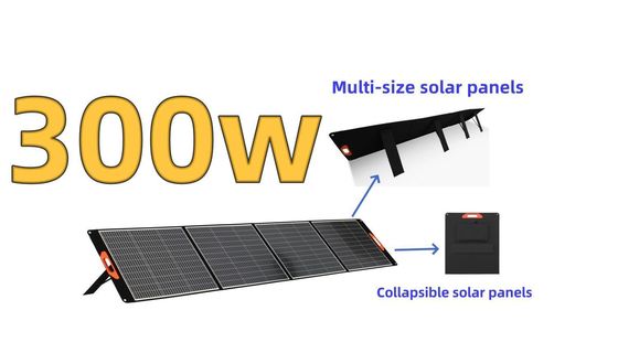 38.5V 7.8A Các tấm pin mặt trời Silicon đơn tinh 300W Cho nguồn cung cấp điện