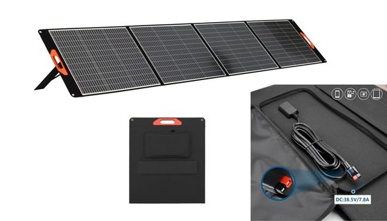 60W 100W 200W 400W Monocrystalline Silicon tấm pin mặt trời với chứng nhận CE màu đen