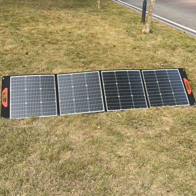 60W 100W 200W 400W Monocrystalline Silicon tấm pin mặt trời với chứng nhận CE màu đen