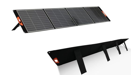 Black Power tấm pin mặt trời 400W Nhà ngoài trời tấm pin mặt trời gấp lên