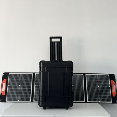 Black Power tấm pin mặt trời 400W Nhà ngoài trời tấm pin mặt trời gấp lên