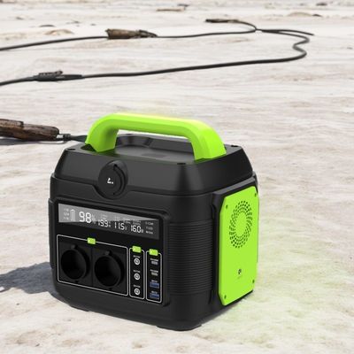 600W Cung cấp năng lượng dự phòng khẩn cấp Ngân hàng năng lượng mặt trời với MPPT và pin Lithium Ternary