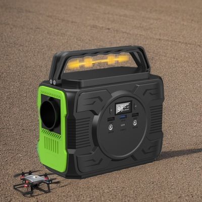 DC1 2 đầu ra 12V-16.8V/6A Máy phát điện mặt trời di động khẩn cấp cho các hoạt động ngoài trời