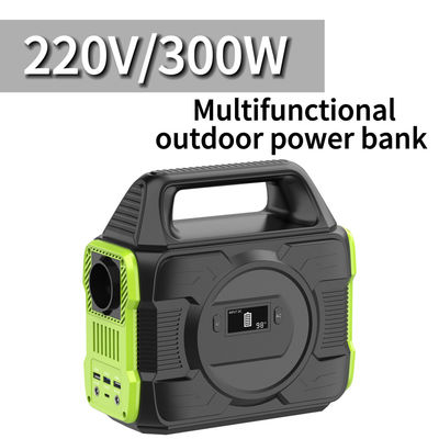 300W 220V Ngân hàng năng lượng mặt trời Máy phát điện di động cho nhà cung cấp trại khẩn cấp S3