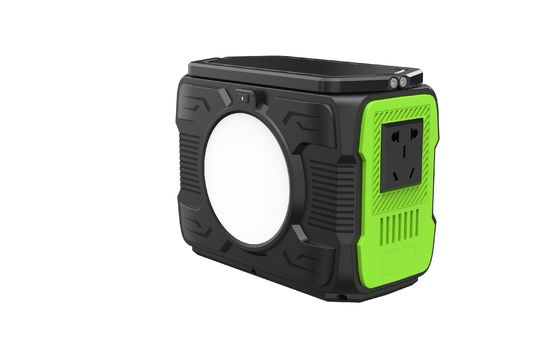 TYPE C Input/Output 5V/2.4A Máy phát năng lượng mặt trời di động 200W với đầu ra AC sóng sửa đổi