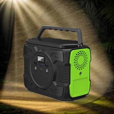 Nhà máy điện di động có thể sạc lại với năng lượng lưu trữ 200W với đầu ra QC3.0