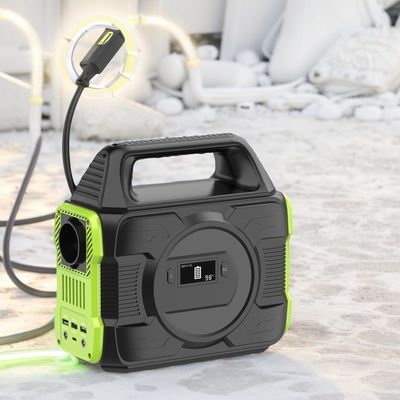 Hệ thống năng lượng mặt trời tái chế 150W 500W 300W Trạm điện di động với MPPT