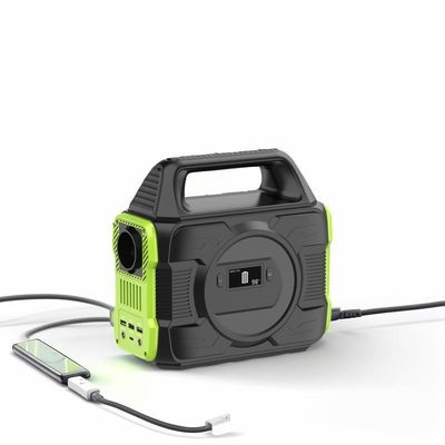 Hệ thống năng lượng mặt trời tái chế 150W 500W 300W Trạm điện di động với MPPT