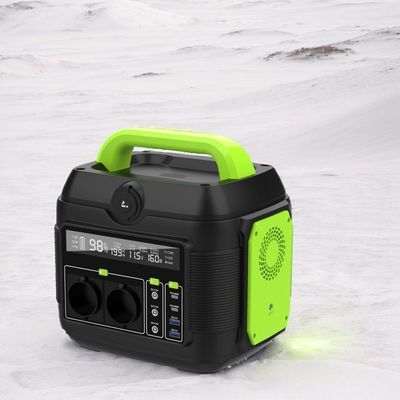 Trạm điện lưu trữ năng lượng di động cho cắm trại ngoài trời 600W AC Output Customization