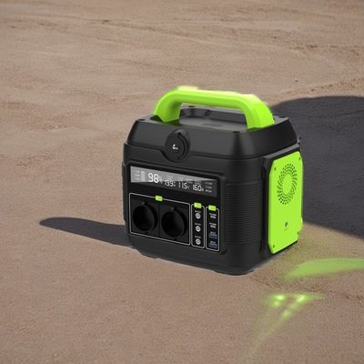 Trạm điện mặt trời di động 600W Máy phát điện mặt trời thay thế với pin lithium ion