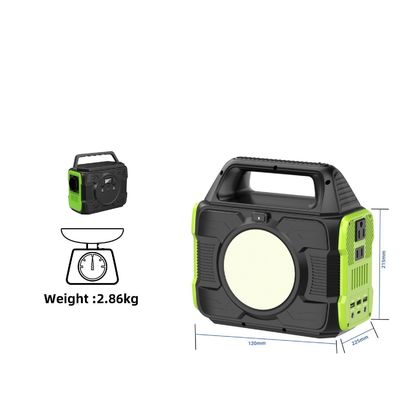 Năng lượng danh nghĩa 288Wh Máy phát năng lượng mặt trời di động với tùy chỉnh và bộ sạc 300W