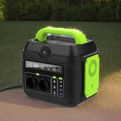 600W 576wh Máy phát điện mặt trời gia đình 110V 220V 6kg Trạm điện di động ngoài trời