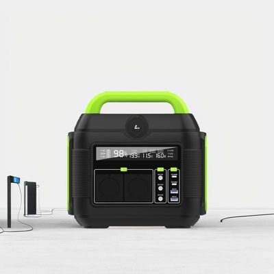 Trạm điện di động 600W 300W ắc quy Lithium Ternary Hệ thống năng lượng máy phát điện mặt trời
