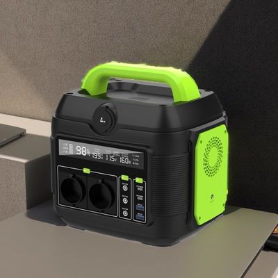 Tùy chỉnh 600W Trạm điện năng lượng lưu trữ năng lượng mặt trời di động nhỏ với màn hình LCD