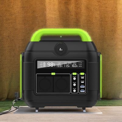 Tùy chỉnh 600W Trạm điện năng lượng lưu trữ năng lượng mặt trời di động nhỏ với màn hình LCD