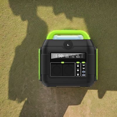 Tùy chỉnh 600W Trạm điện năng lượng lưu trữ năng lượng mặt trời di động nhỏ với màn hình LCD