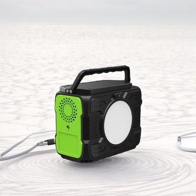 Bộ pin lithium ngoài trời 300W Máy phát năng lượng mặt trời sạc lại AC DC loại C pin điện dự phòng khẩn cấp Trạm điện mặt trời di động
