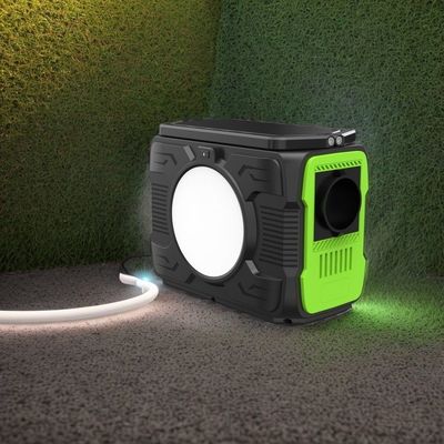 Trạm điện di động 200W Pin lithium Máy phát gió ngoài trời cho RV Uav Lưu trữ năng lượng