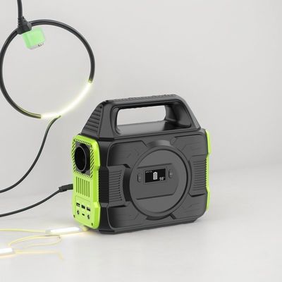 Có thể không thể tháo rời 300W Đường điện khẩn cấp di động với màn hình tinh thể lỏng