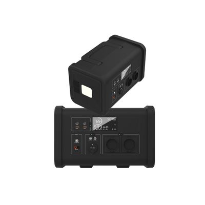 LiFePO4 Điện trong nhà Điện ngắt Nhà máy điện di động với 700W nguồn đầu ra AC và đèn LED