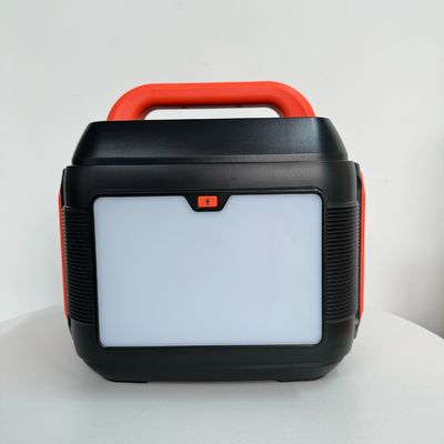 600W bên ngoài Lithium pin có thể tháo rời Bộ pin năng lượng mặt trời có thể sạc lại Nhà máy điện dự phòng AC-DC loại C