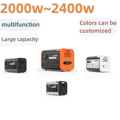 Máy phát điện năng lượng mặt trời di động 25kg cho ngoài trời 2000W/2200W/2400W Tần số đầu ra 50/60Hz