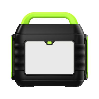 Trạm điện cắm trại di động Máy phát năng lượng mặt trời 600W với ổ cắm Un AC 258 * 212 * 249mm