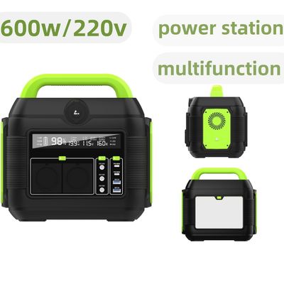 Máy phát điện năng lượng mặt trời di động 600W cho trạm điện di động S6 Sạc lại và nhẹ