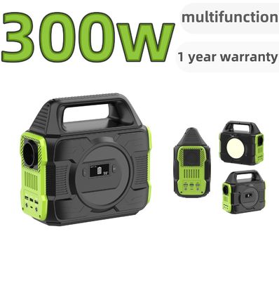 S3 Nhà máy điện di động 300W Máy phát năng lượng mặt trời với sạc loại C và bộ điều hợp