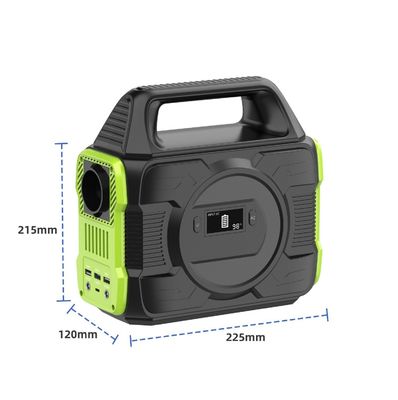 S3 Nhà máy điện di động 300W Máy phát năng lượng mặt trời với sạc loại C và bộ điều hợp