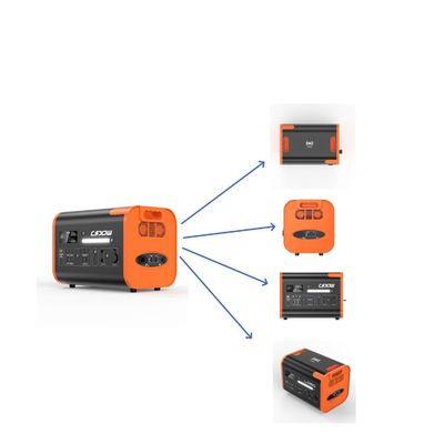 Máy phát điện năng lượng mặt trời di động 2200W để sạc không dây và ổ cắm AC của Liên Hợp Quốc