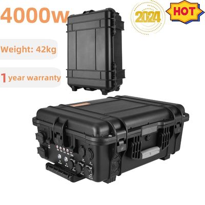 Nhà máy điện di động 3000W 4000W Máy phát năng lượng mặt trời với pin lưu trữ