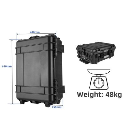 7000W/6993wh 610*440*250 mm Điện lực hoạt động ngoài trời Máy phát năng lượng mặt trời di động cho ngoài trời