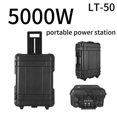 3600W Nhà máy phát điện năng lượng mặt trời 5000W Sạc nhanh pin Lithium máy phát điện