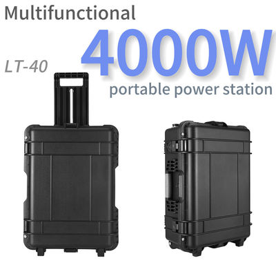Nhà máy điện di động 3000W 4000W Máy phát năng lượng mặt trời cá nhân LiFePO4