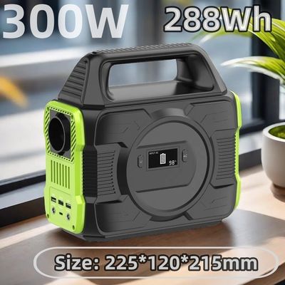 Nhà máy điện di động 300W đa tiêu chuẩn cho cắm trại theo yêu cầu tùy chỉnh