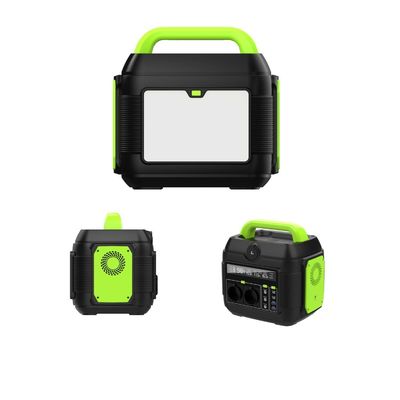 MPPT Nhà máy điện di động yên tĩnh 600W Máy phát năng lượng mặt trời với pin lithium